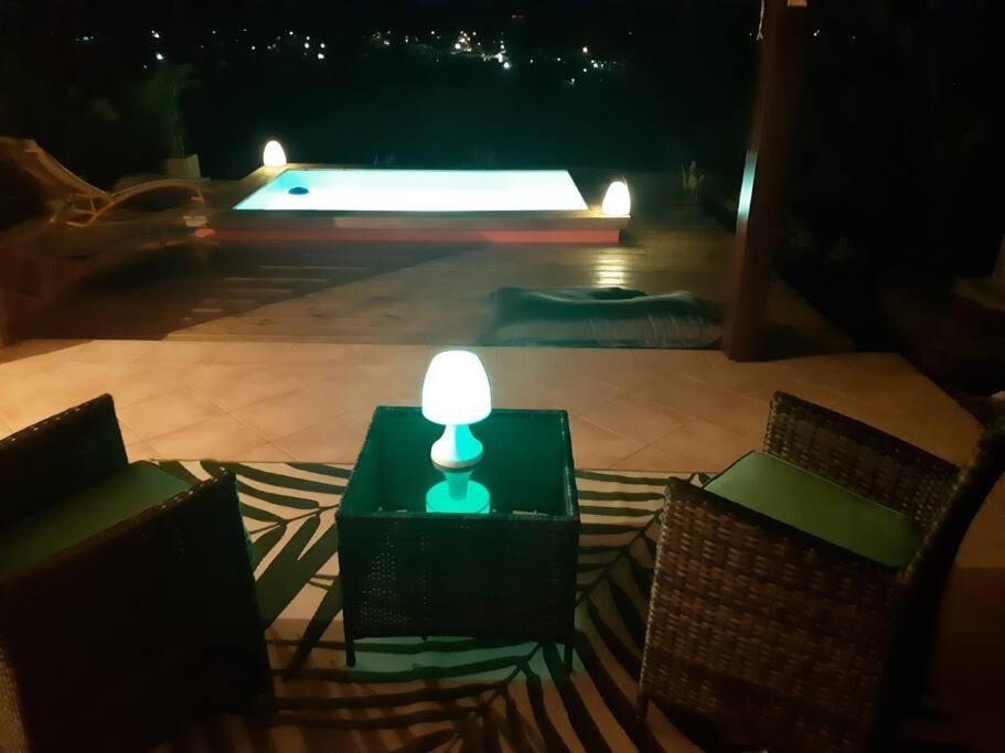 Ti Coin Relax Bungalow Vue Mer Piscine Privee Saint-Francois  Luaran gambar