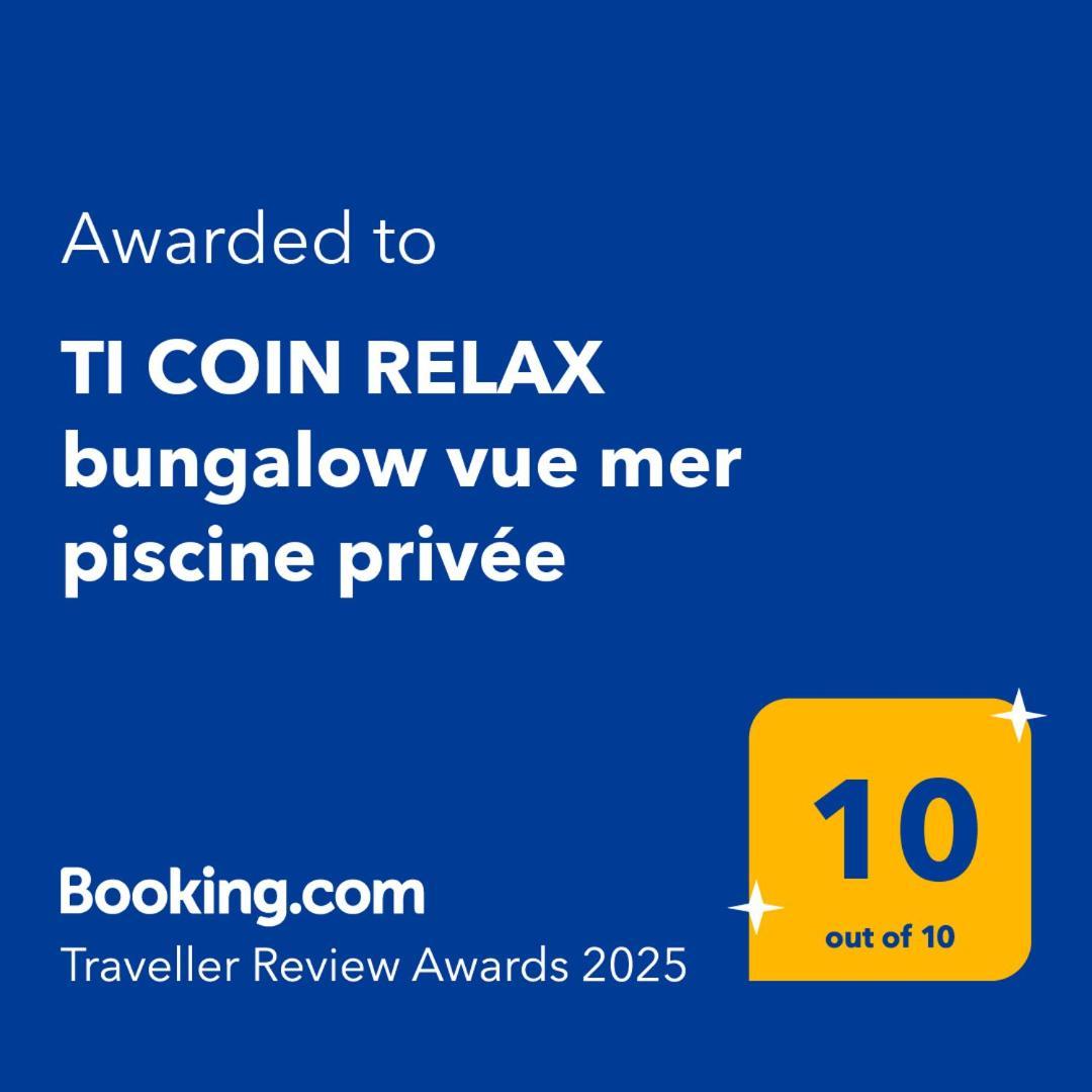 Ti Coin Relax Bungalow Vue Mer Piscine Privee Saint-Francois  Luaran gambar
